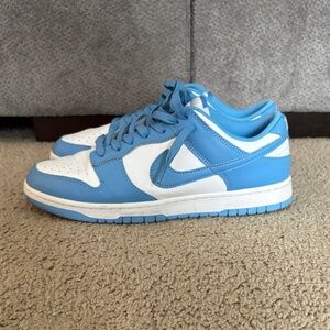 Nike Sky Blue and White Athletic Shoes